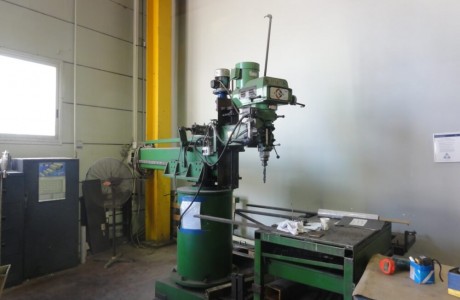 Radial drill, depth 1500 mm