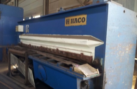 HACO shear HSL 4000X13 mm, 1991