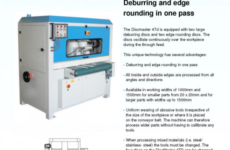 LOEWER deburring and edge rounding machines