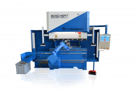 ברק פרס CNC עם רובוט GIZELIS BOSCHERT